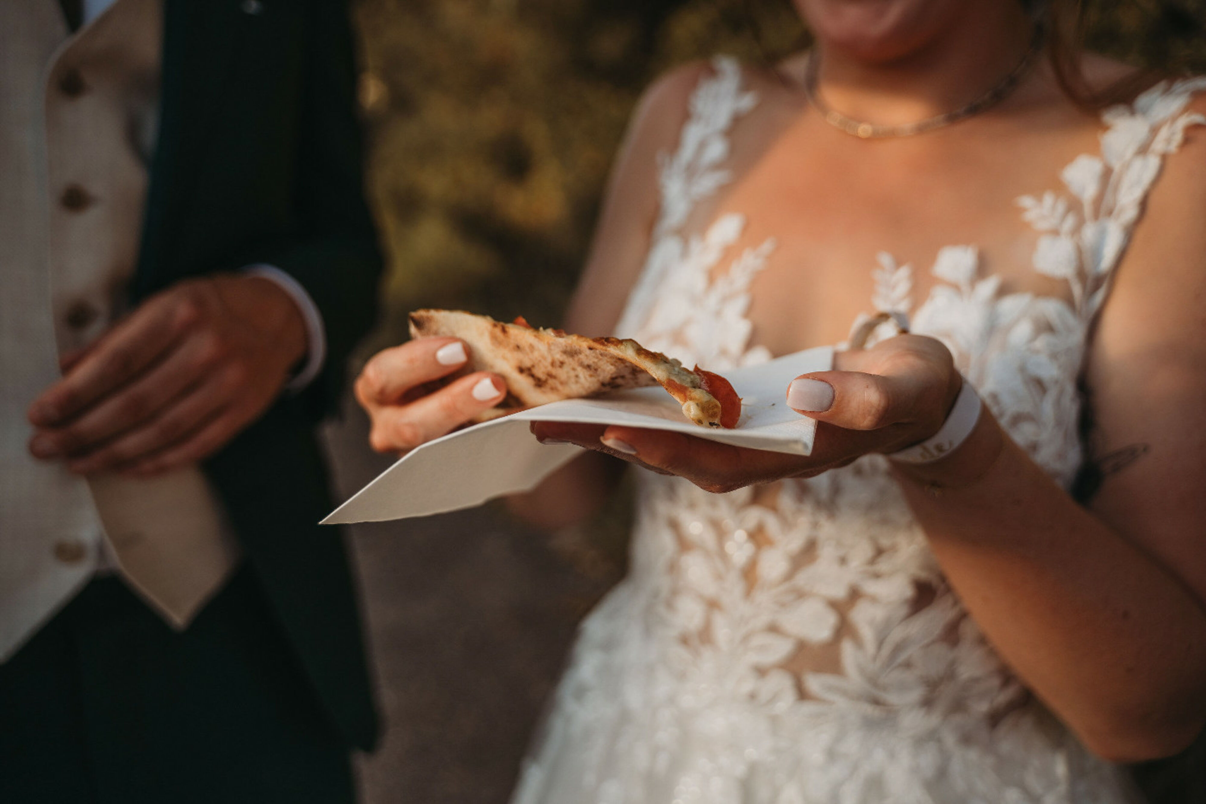 Pizza op je bruiloft