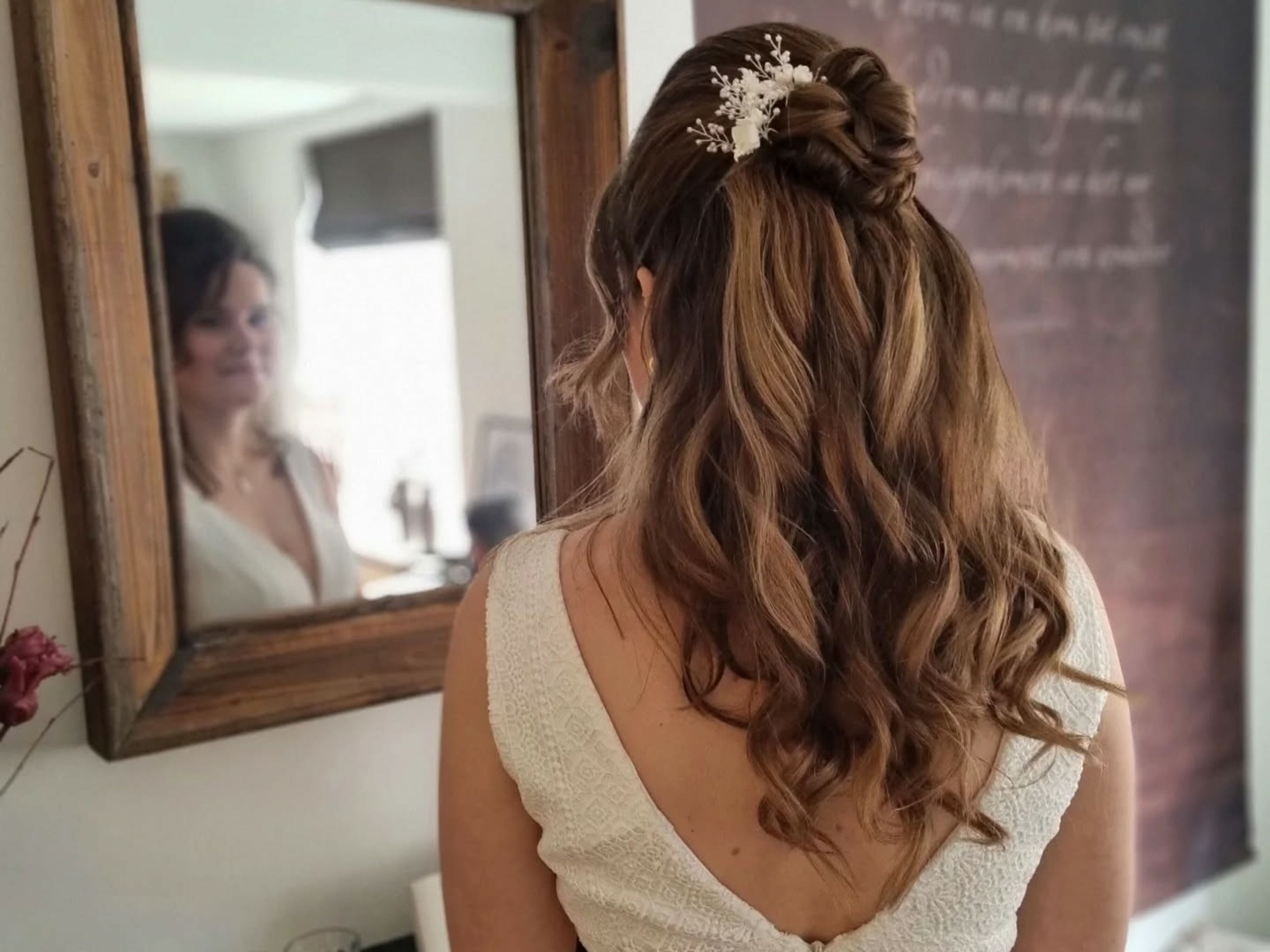 bruidskapsel en make-up Moordrecht