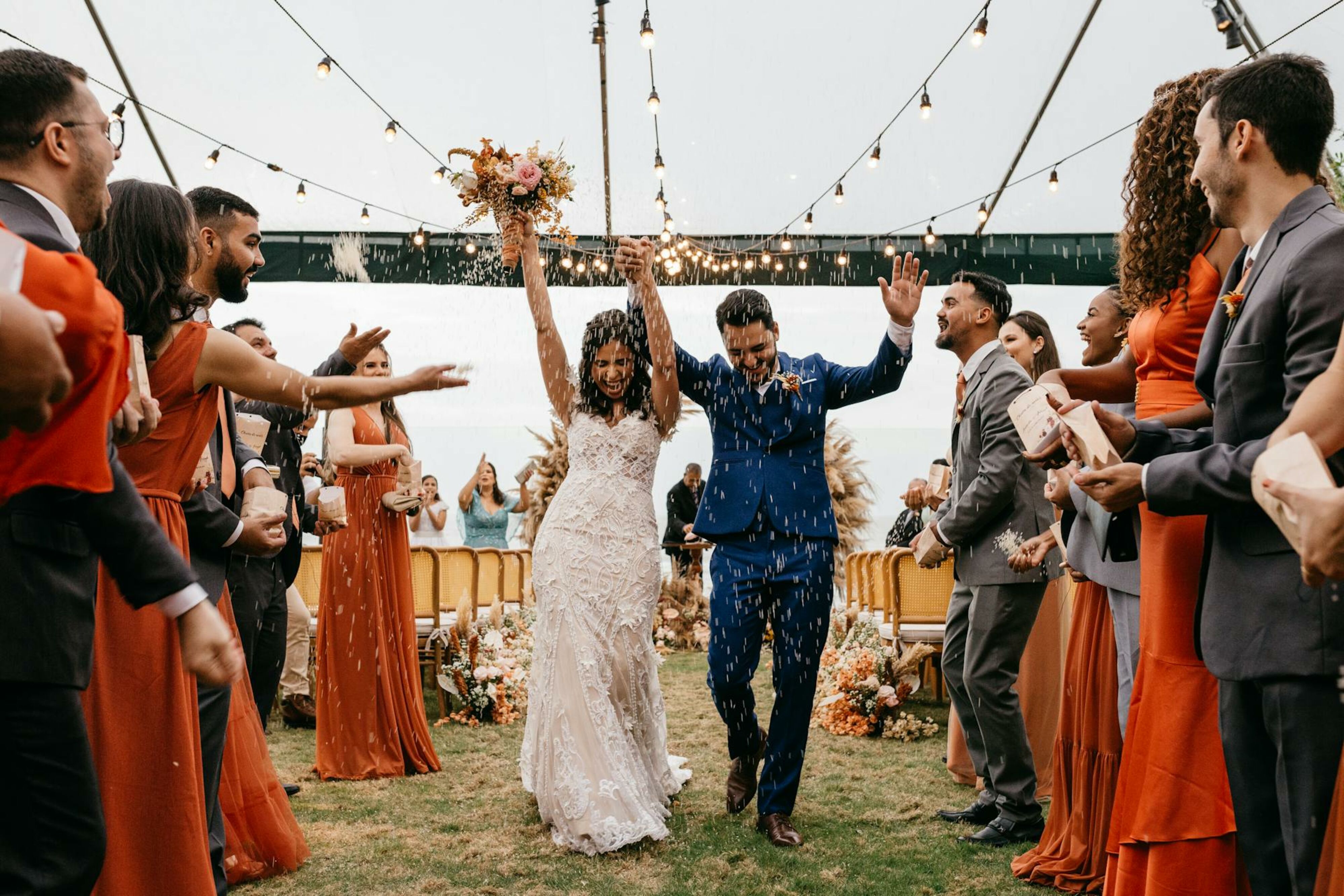 Bruiloft in de regen Bruiloft in de regen