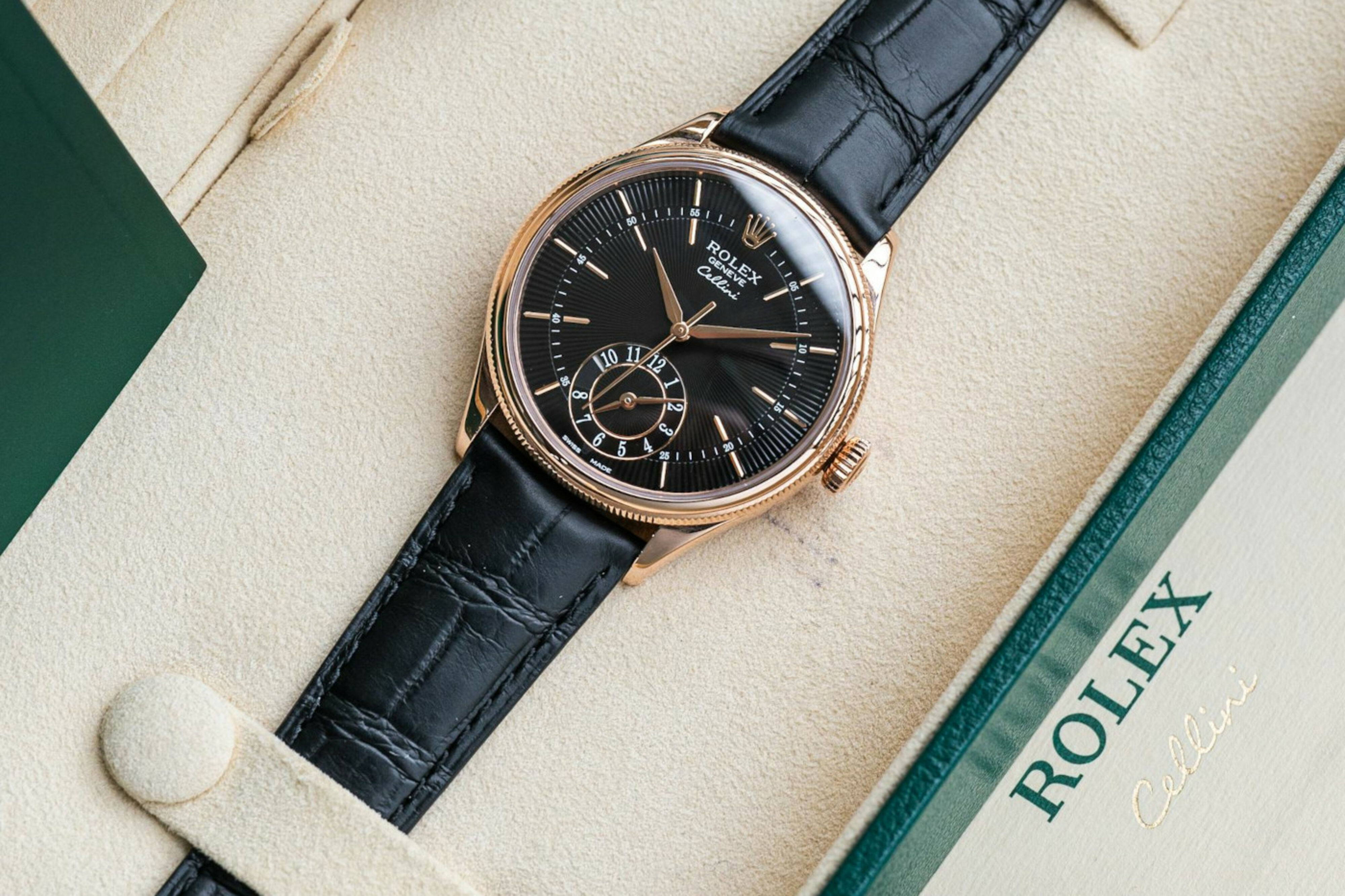 Rolex dragen bruidegom