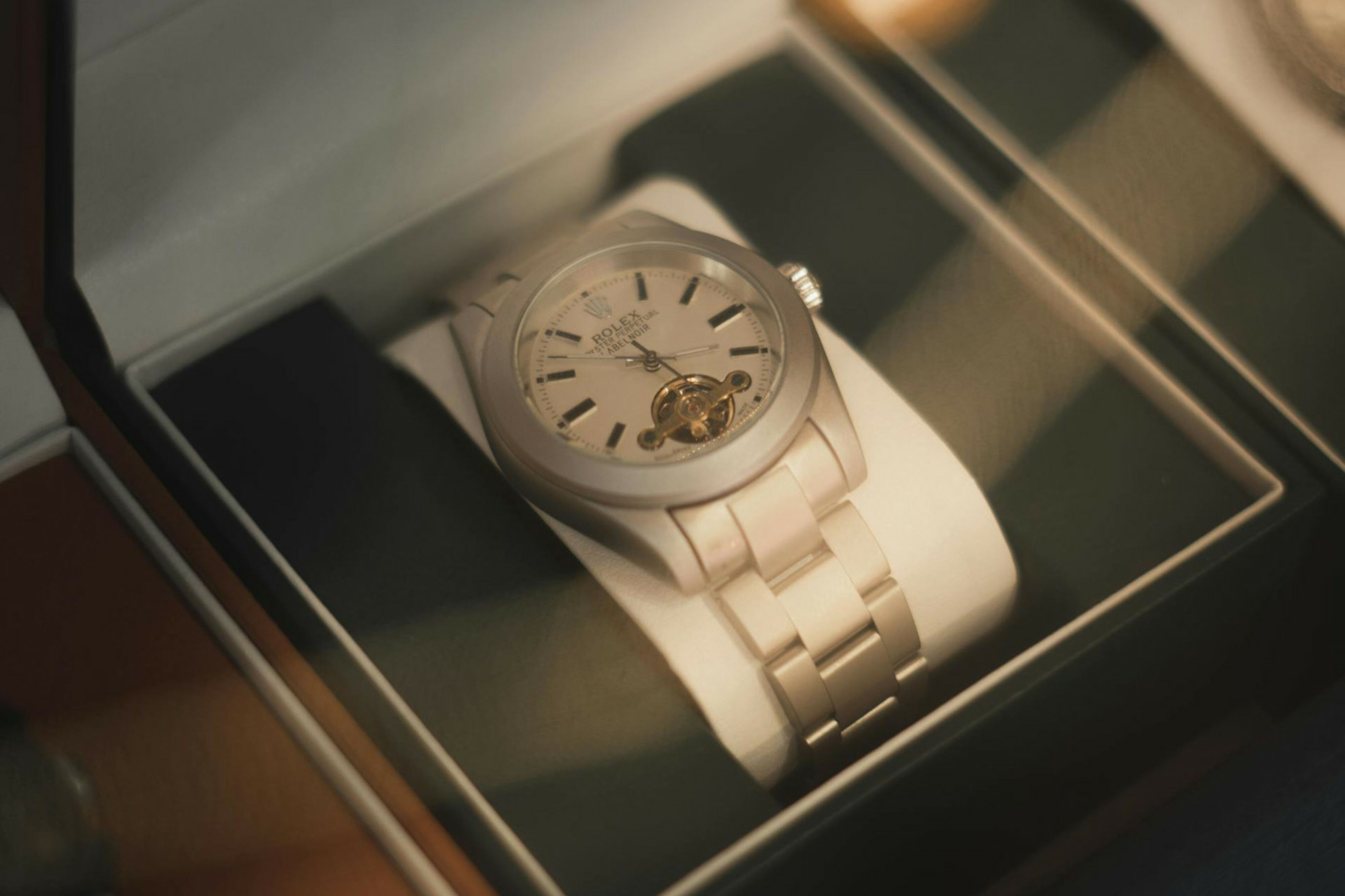 Rolex dragen op bruiloft