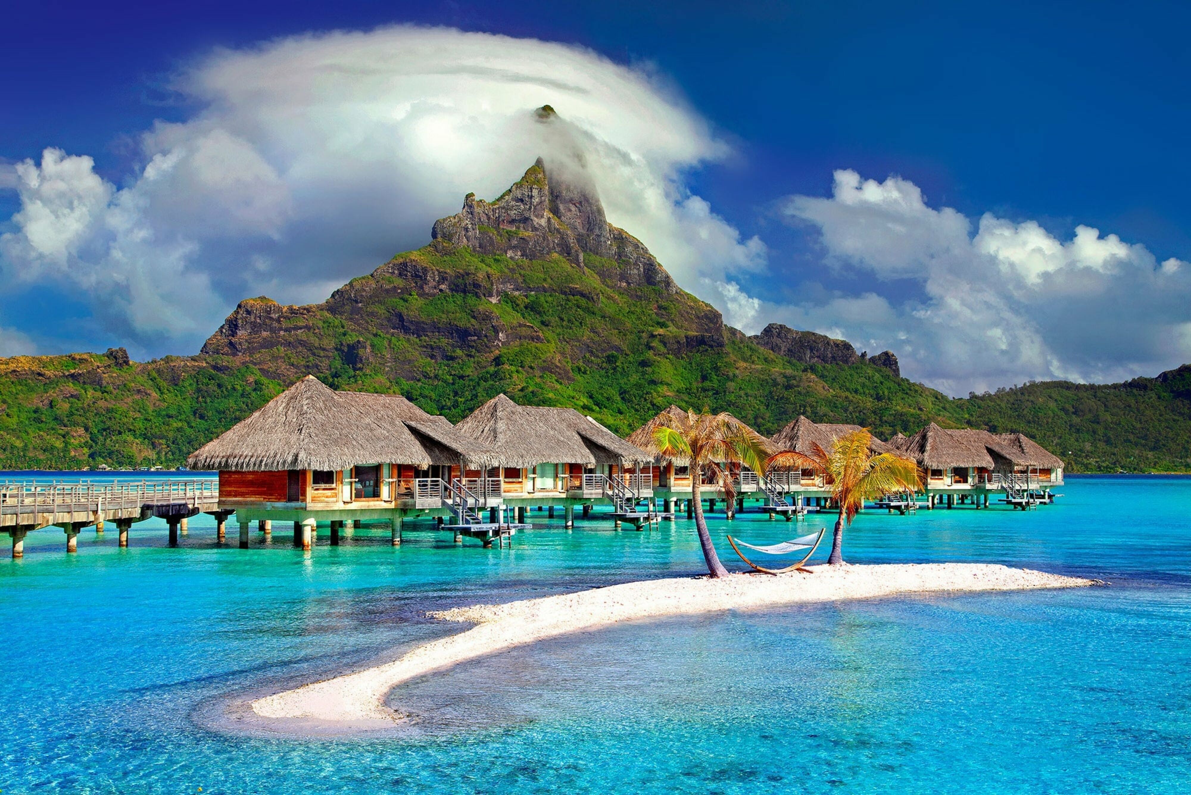 Huwelijksreis naar Bora Bora