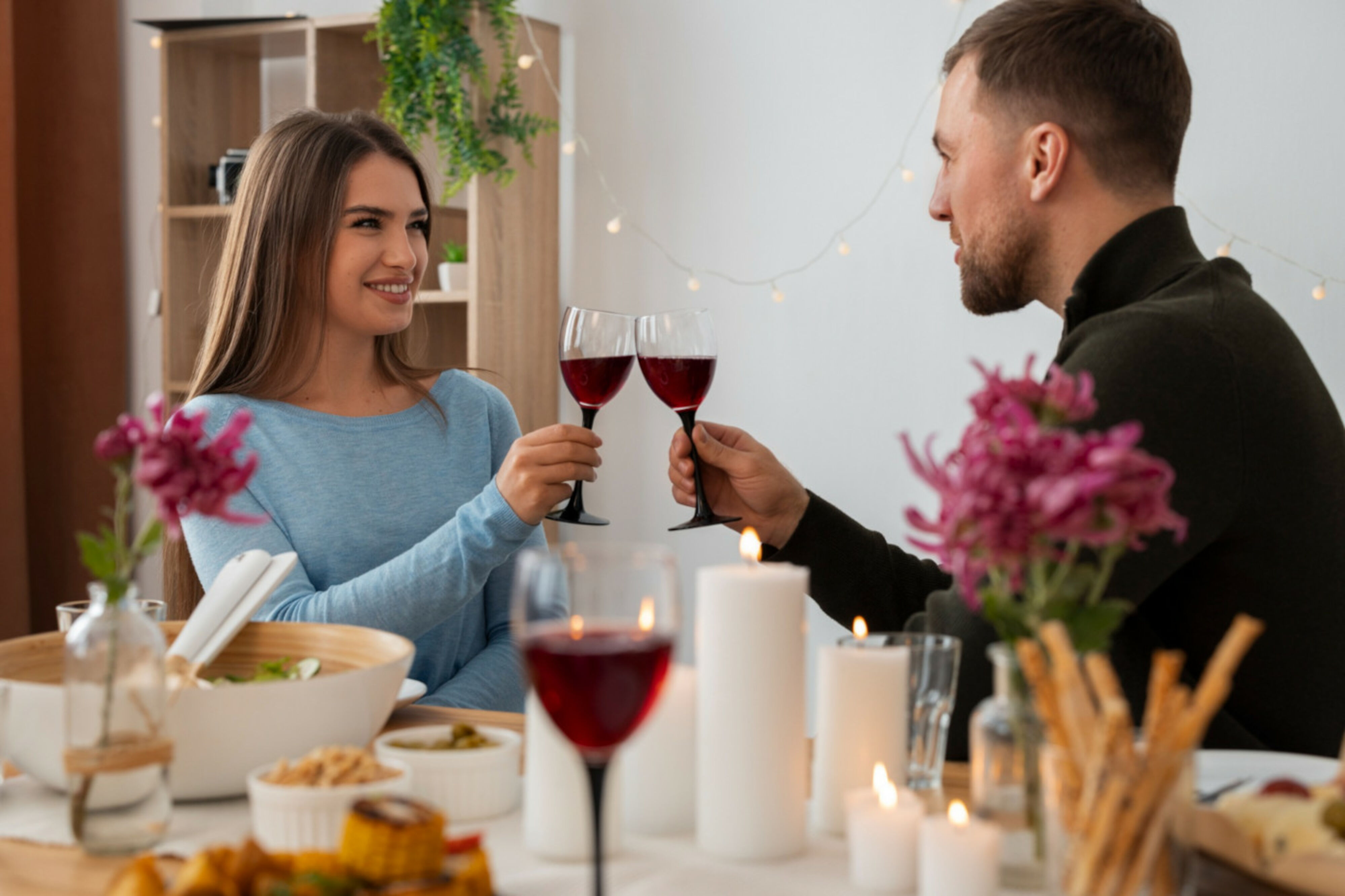 Romantisch thuis tafelen Romantisch thuis tafelen