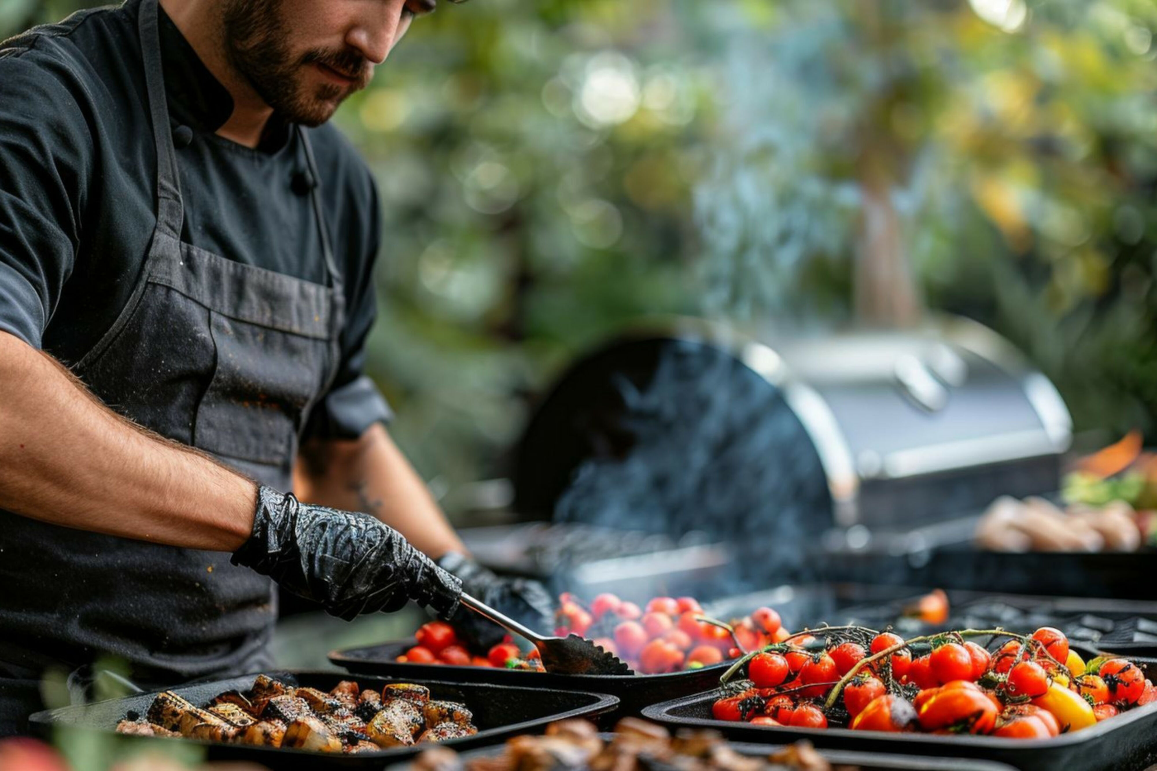 Catering voor bruiloft