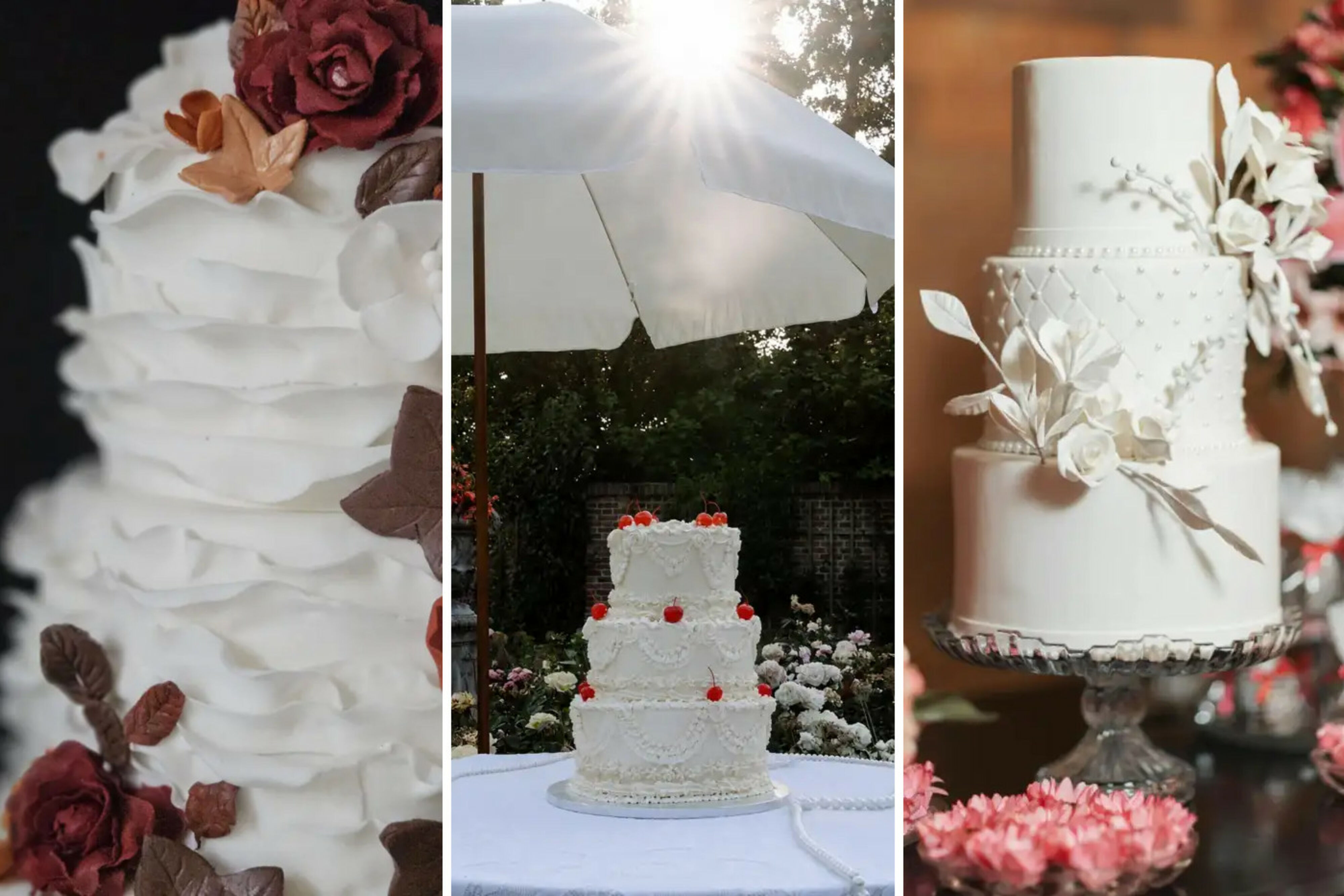 Bruidstaart van Janella Cakes uit Polsbroek