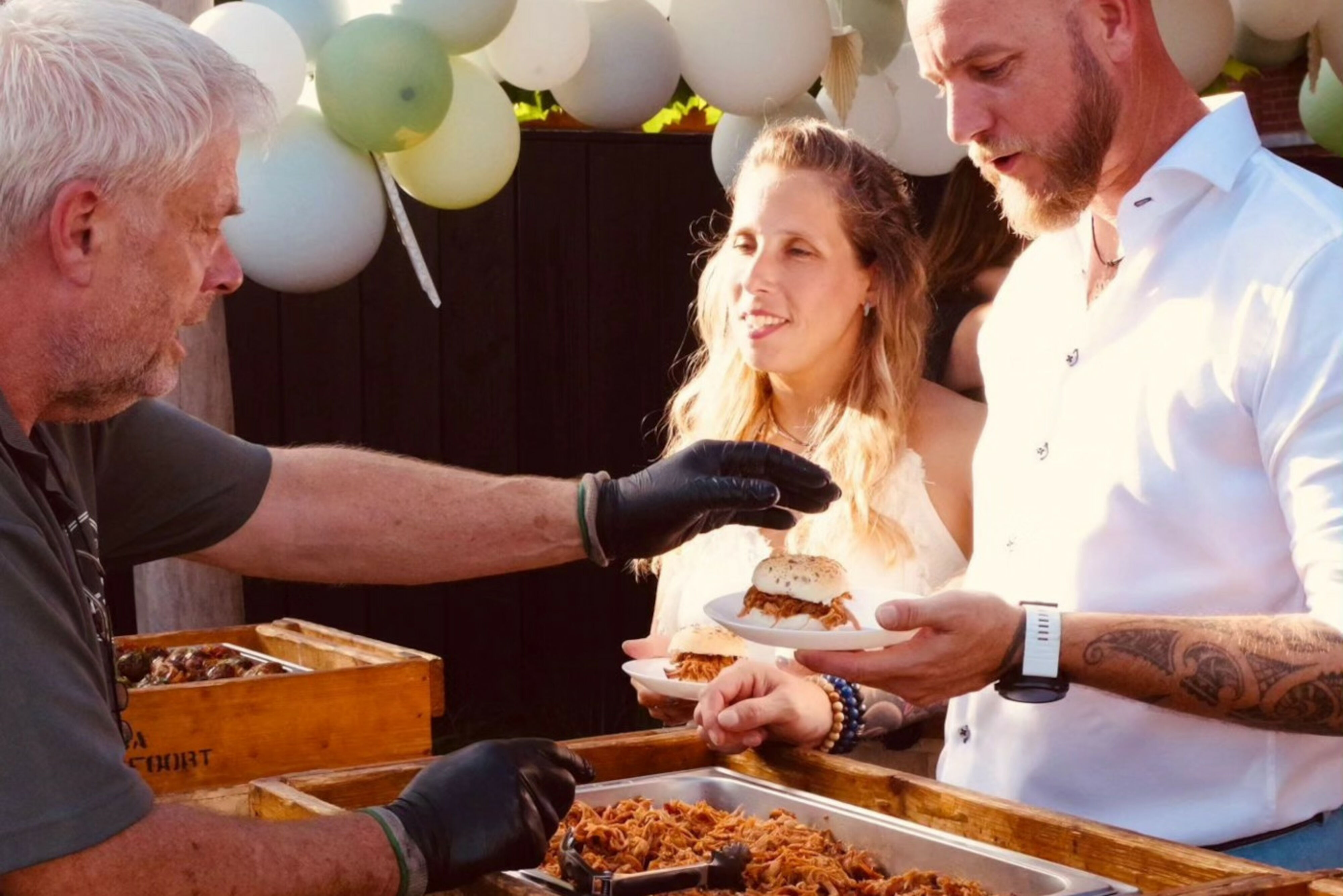 Bruiloft barbecue 180 graden BBQ
